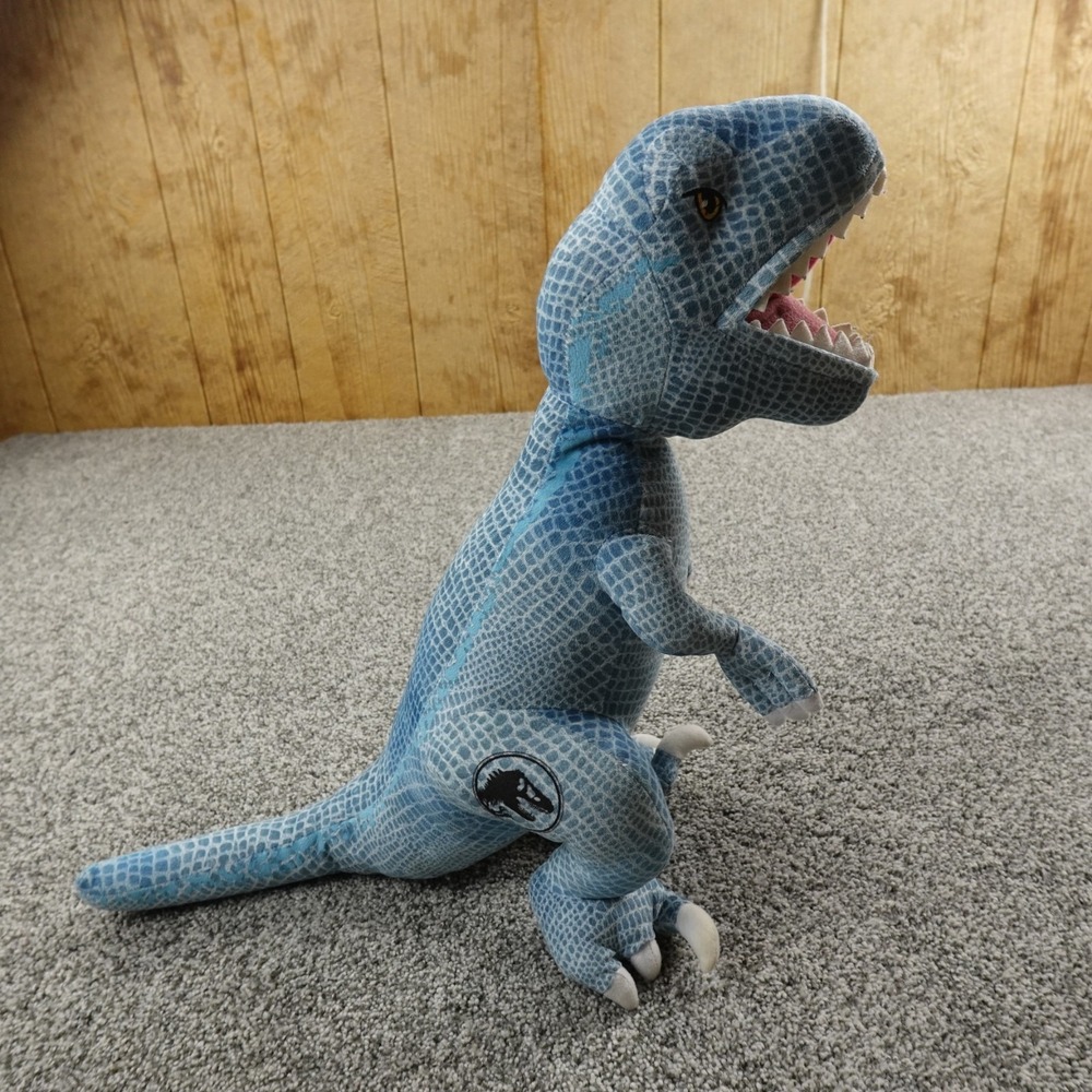 Jurassic World Park Blue TRex Velociraptor Dinosaur Dino‎ Plush Stuffed Animal
